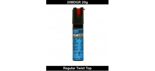 Defense Aerosols BodyGuard 20g Twist Top Dog Repellent